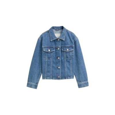 Abbildung von TOM Tailor Jeansjacke für Kinder, Größe: 140, Clean mid stone blue denim
