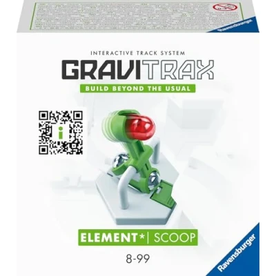 Abbildung von Ravensburger GraviTrax Element Scoop 22418 Erweiterung für deine Kugelbahn Murmelbahn und Konstruktionsspielzeug ab 8 Jahre, Grey
