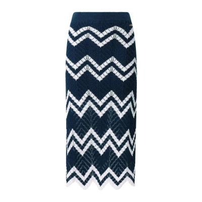 Abbildung von Pepe Jeans Ollie Bleistiftrock, Damen, Größe: Large, Ocean blue