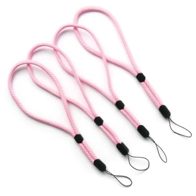 Abbildung von trage.band® kurzes verstellbares Handgelenk Trageband, 4 St weiß rosa