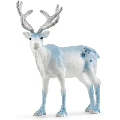 Abbildung von schleich 72220 Frostiges Weihnachtsrentier, ab 3 Jahren, Sammelfigur Spielfigur, 13 x 5 12 cm