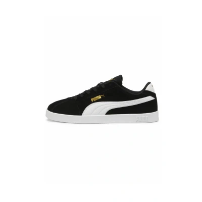 Abbildung von Puma CLUB Unisex Sneaker low Black white gold, Größe: 41, gold Textil/synthetik