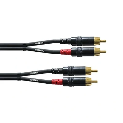 Abbildung von CORDIAL Kabel AUDIO doppelt RCA 3 m Essentials