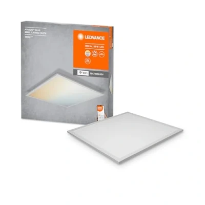 Abbildung von LEDVANCE Smarte LED Panel Leuchte mit WiFi Technologie für Innen, Lichtfarbe änderbar (3000 6500K), 300mm x 300mm, Kompatibel Google und Alexa Voice Control, SMART+ PLANON PLUS Tunable White