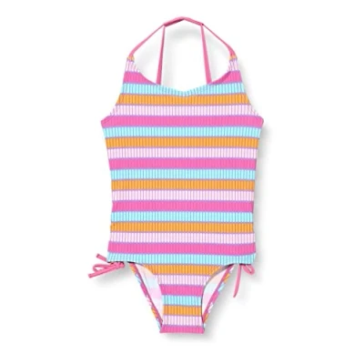 Abbildung von Playshoes UV Schutz Badeanzug Mädchen Schwimmanzug Badebekleidung, pink, 110/116