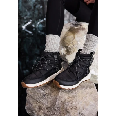 Abbildung von The North Face W Thermoball Snowboot/Winterstiefel Black/gardenia White, Damen, Größe: 38, white Schuhe