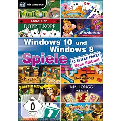 Abbildung von Windows 10 und 8 Spiele Neue Edition (PC)