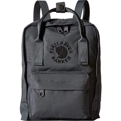 Abbildung von Fjällräven F23549 Re Kånken Mini Rucksack, grau (Slate), 13 x 20 29 cm, 7 L