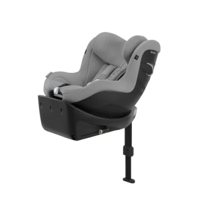 Abbildung von CYBEX Gold Kinder Autositz Sirona Gi i Size Plus inkl. Base, Ab ca. 3 Monaten bis 4 Jahre (Ab Geburt mit Neugeboreneneinlage), Max. 20 kg, 61 105 cm 40 Stone Grey