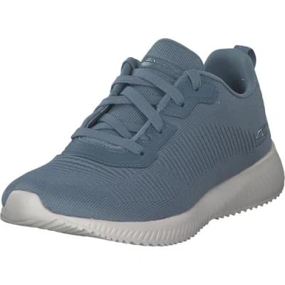 Abbildung von Skechers Damen BOBS Squad Tough Talk Sneaker, Lt.Blue Engineered Knit, 35 EU