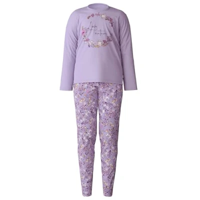 Abbildung von Calida Botanic Set Nachtwäsche für Kinder, Größe: 128, Lilac blue
