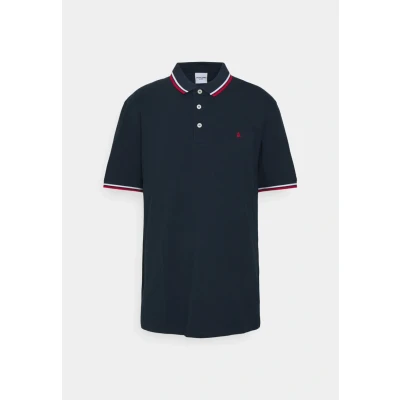 Abbildung von Jack &amp; Jones Jjepaulos Poloshirt, Herren, Größe: 3XL, Navy