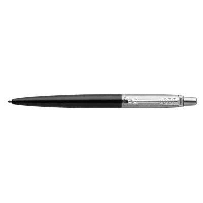 Abbildung von Parker Jotter Kugelschreiber Bond Street Black Mittlere Spitze Blaue Tinte Geschenkbox