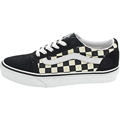 Abbildung von Vans Damen Ward Sneaker, (Checkerboard) Black/White, 39 EU