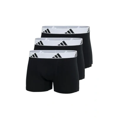 Abbildung von adidas Sportswear Trunk 3 PACK Panties, Herren, Größe: Medium, Grey/black