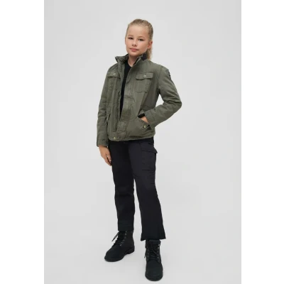 Abbildung von Brandit Übergangsjacke für Kinder, Größe: 158/164, Olive