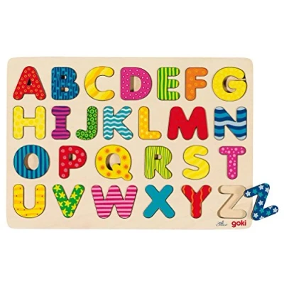 Abbildung von Goki 57672 Alphabetpuzzle
