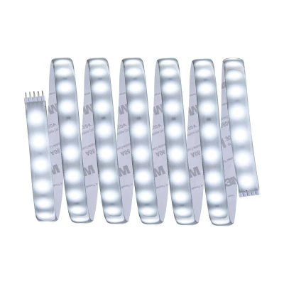 Abbildung von Paulmann 70548 LED Stripe MaxLED 500 2,5m 1375lm IP44 incl. 1x15 W dimmbar Tageslichtweiß Silber Band Kunststoff Lichtband 6500 K