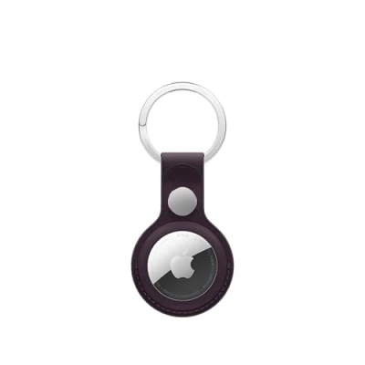 Abbildung von Apple AirTag Schlüsselanhänger aus feinem Gewebe Brombeere