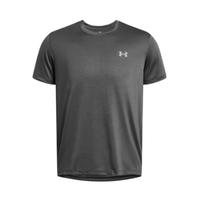 Abbildung von Under Armour Launch Shortsleeve Tshirt print castlerock, Herren, Größe: 3XL, Castlerock
