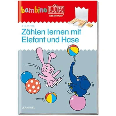 Abbildung von bambinoLÜK: 3 5 Jahre Zählen lernen mit Elefant und Hase: 2/3 (bambinoLÜK Übungshefte: Vorschule)
