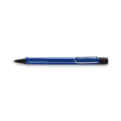 Abbildung von Lamy safari blue Kugelschreiber zeitlos klassicher Kuli mit ergonomischem Griff &amp; robustem ASA Kunststoff inkl. Großraummine M 16 in Strichbreite blau