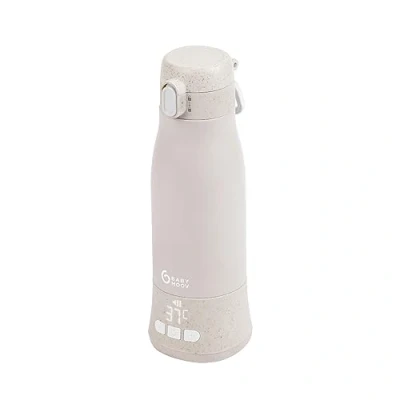 Abbildung von Babymoov Mobiler und kabelloser Flaschenwärmer Moov &amp; Feed Kapazität 340ml Wasser oder Muttermilch Einstellbare Temperatur Warmhaltefunktion (bis zu 7 Stunden) USB