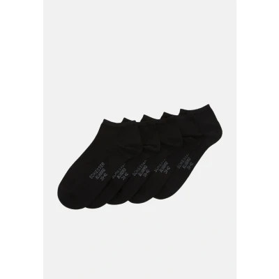 Abbildung von Schiesser Sneaker 5 PACK Socken, Herren, Größe: 39 42, Black