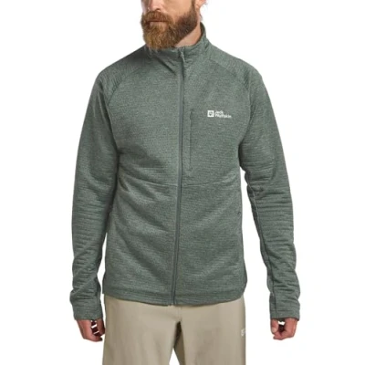 Abbildung von Jack Wolfskin Taiga Sweatjacke, Herren, Größe: XXL, Slate green