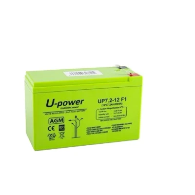 Abbildung von Master U Power Blei Akku AGM 12V 7.2Ah F1 4,8mm