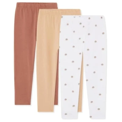 Abbildung von Bramble &amp; Bear Unisex Baby (3er pack) Weiche Für Und Kleinkinder Leggings, Verschiedene Brauntöne, 18 24 Monate EU
