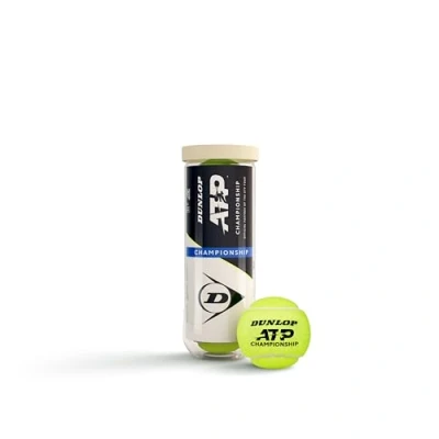 Abbildung von DUNLOP Tennisball ATP Championship für Sand, Hartplatz und Rasen (3 Bälle)