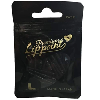 Abbildung von LSTYLE Dartspitzen: Premium Lippoint Soft Tip Dart Points 2BA Gewinde Schwarz