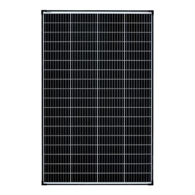 Abbildung von enjoy solar 180W Monokristallines Solarmodul, 182mm Solarzellen 10 Busbars Solarpanel ideal für Wohnmobil, Balkonanlage, Gartenhäuse, Boot (180W 36V, 24V PV Systems)