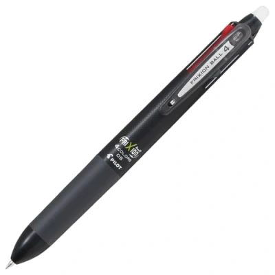 Abbildung von Pilot Pen 2268001 Tintenroller FriXion Ball 4, Vierfarb Schreiber, Strichstärke 0,5 mm, 1 Stück