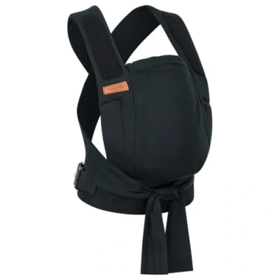 Abbildung von Hoppediz Babytrage Bondolino b.pure Design all black