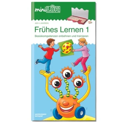 Abbildung von miniLÜK: Kindergarten/Vorschule Frühes Lernen 1 (miniLÜK Übungshefte: Kindergarten)