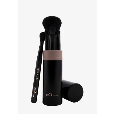 Abbildung von Luvia Cosmetics Travel SET Pinselset, Damen, Größe: One Size, Espresso black