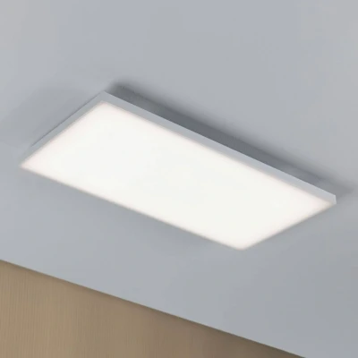 Abbildung von Paulmann 79819 LED Panel Velora eckig incl. 1x29 Watt Deckenlampe Weiß matt Lichtpanel Metall Deckenlicht 3000 K