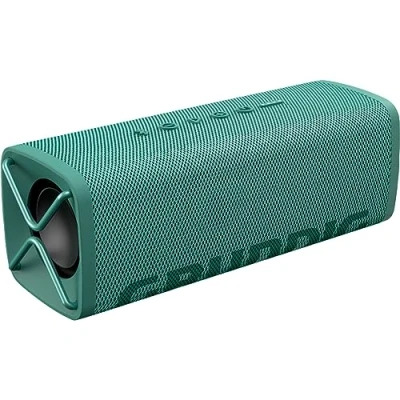 Abbildung von Grundig GBT Club Grass Bluetooth Lautsprecher, Soundbox, Bass, 20 W RMS Gesamtausgangsleistung, bis zu Meter Reichweite, mehr als Std. Akkulaufzeit, Powerbank Funktion, Wasserdicht, Grün