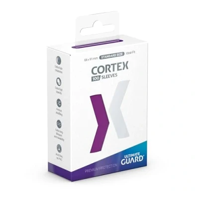 Abbildung von Ultimate Guard Cortex Sleeves Standard Size (100) (66x91mm), Farbe:Violett