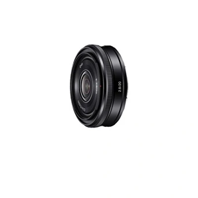 Abbildung von Sony SEL 20F28 Weitwinkel Objektiv (Festbrennweite, 20 mm, F2.8, APS C, geeignet für A6700, A6600, A6400, A6100, ZVE10, E Mount) schwarz