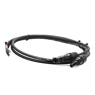 Abbildung von Offgridtec 1 m 4 mm² Solarkabel mit original PV Steckern,