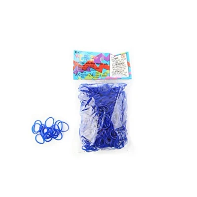Abbildung von Gummibänder Rainbow Loom Marineblau Jelly
