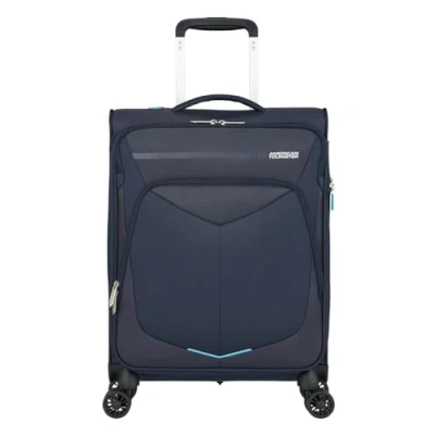 Abbildung von American Tourister Summerfunk Spinner 55/20 Exp Tsa Navy Koffer mit 4 Rollen Weichgepäck