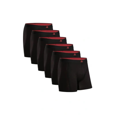 Abbildung von Danish Endurance 6 PACK Ultrasoft Panties, Herren, Größe: 3XL, Black