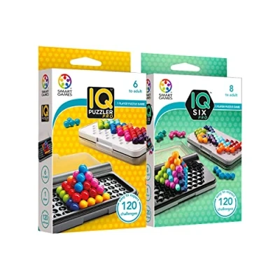 Abbildung von Smart Games Iq Puzzler Pro + Six Geduldspiele Für Kinder Logikspiele Ab 6 Jahre Konzentrationsspiele 8 Reisespiele