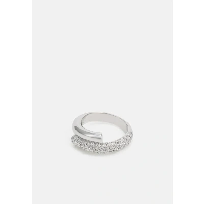 Abbildung von Swarovski Dextera Ring silvercoloured, Damen, Größe: 58, Silver coloured