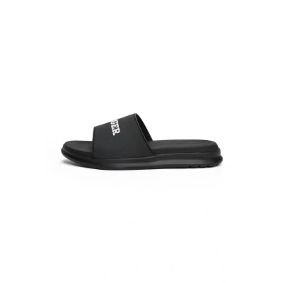 Abbildung von Tommy Hilfiger DUAL Density POOL Slide Badesandale, Herren, Größe: 42, Black Schuhe