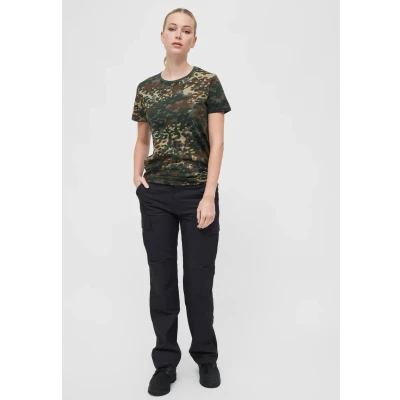 Abbildung von Brandit Tshirt print, Damen, Größe: XXL, Flecktarn